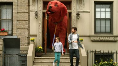 Jack Whitehall in Clifford The Big Red Dog. Pic: Paramount Pictures